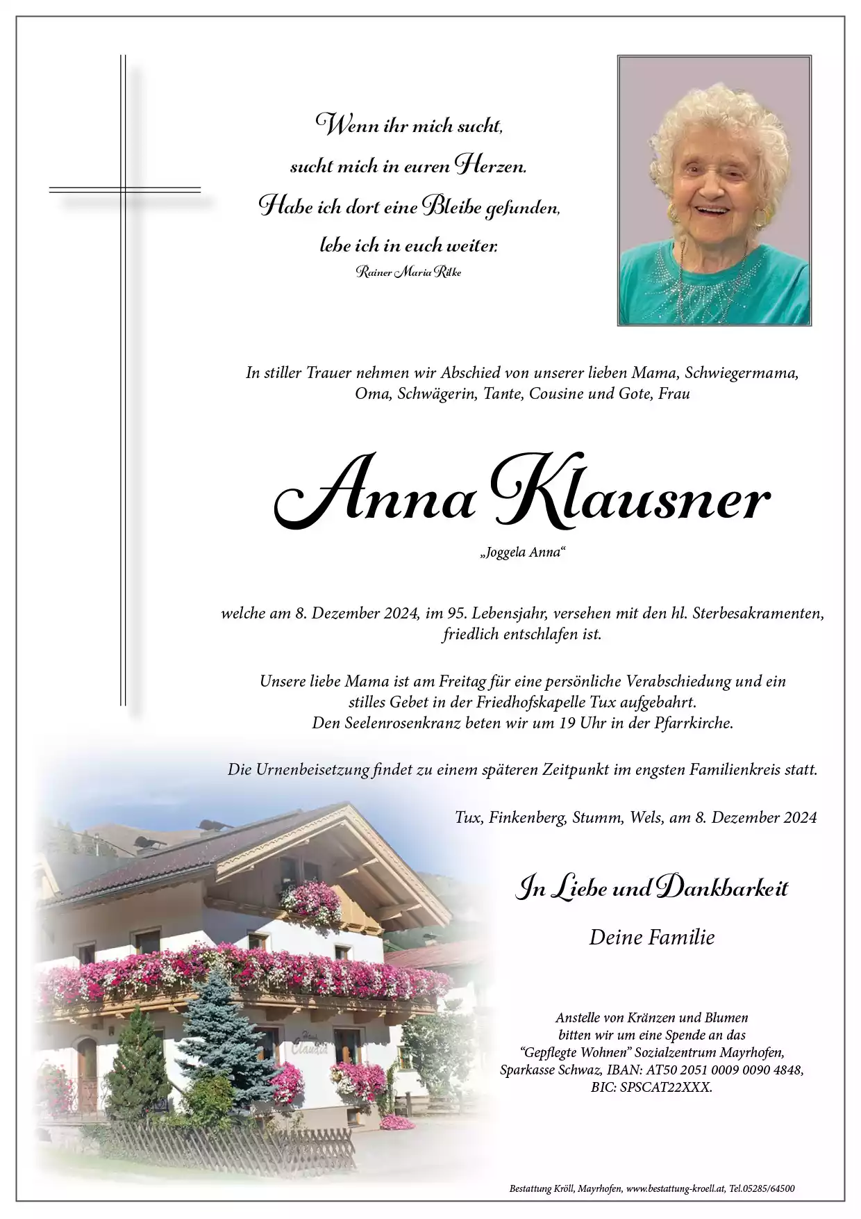 Parte von Anna Klausner